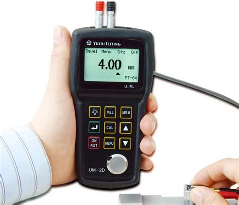 Pipe wall Thickness Meter distributor|metal wall thickness gauge.